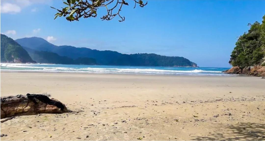 Casa toda da Marcia para você a 400mts da Praia Boracéia Villa São Sebastião Exterior foto